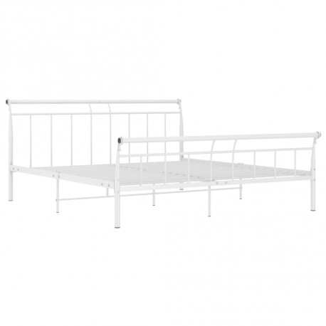 stradeXL Bed Frame White...