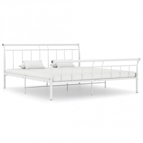 stradeXL Bed Frame White...