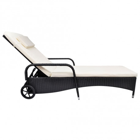 stradeXL Sun Lounger with...
