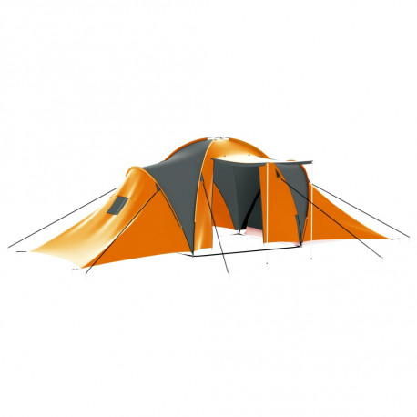 stradeXL Camping Tent 9...