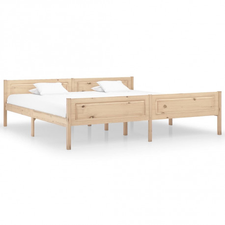 stradeXL Bed Frame Solid...