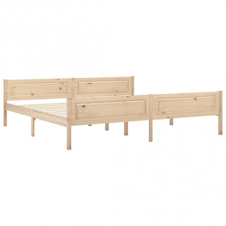 stradeXL Bed Frame Solid...