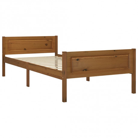 stradeXL Bed Frame Solid...