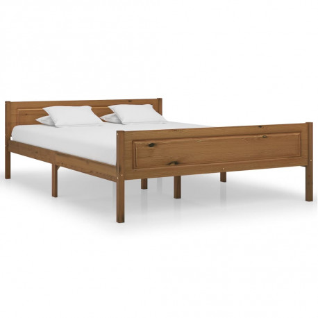 stradeXL Bed Frame Solid...