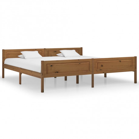 stradeXL Bed Frame Solid...