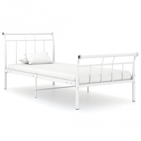 stradeXL Bed Frame White...