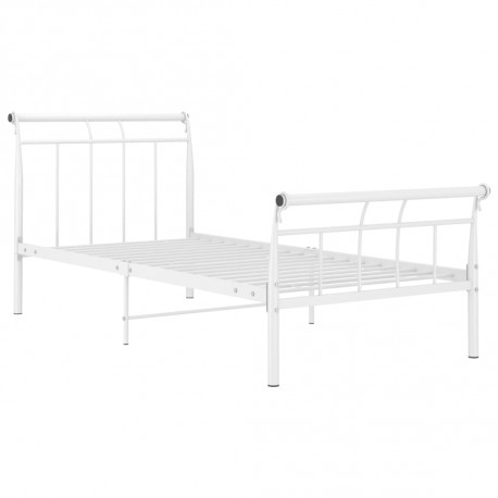 stradeXL Bed Frame White...