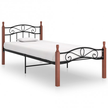 stradeXL Bed Frame Black...