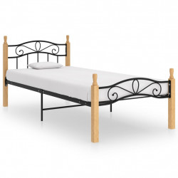 stradeXL Bed Frame Black...