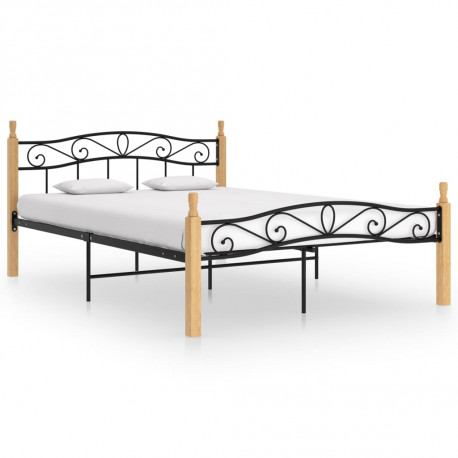 stradeXL Bed Frame Black...