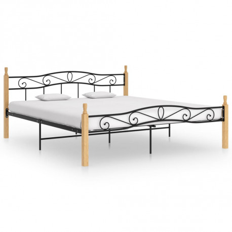 stradeXL Bed Frame Black...