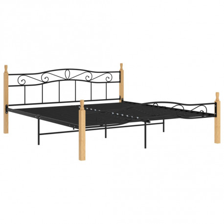 stradeXL Bed Frame Black...