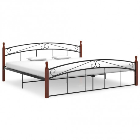 stradeXL Bed Frame Black...