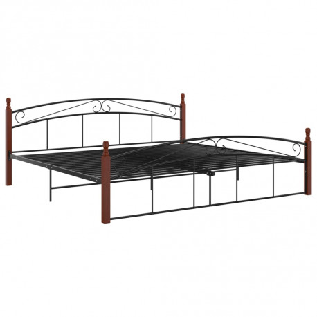 stradeXL Bed Frame Black...