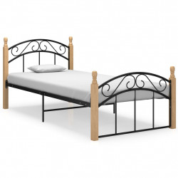 stradeXL Bed Frame Black...