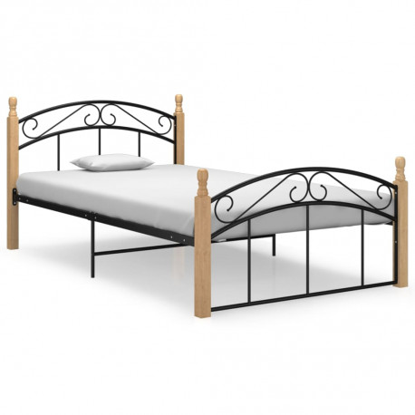 stradeXL Bed Frame Black...