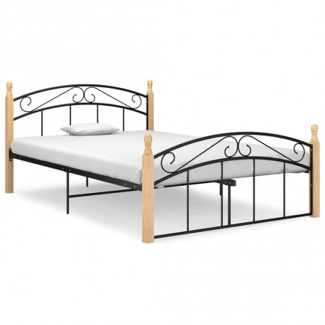 stradeXL Bed Frame Black...