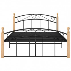 stradeXL Bed Frame Black...