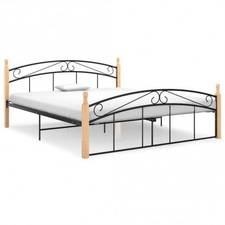 stradeXL Bed Frame Black...