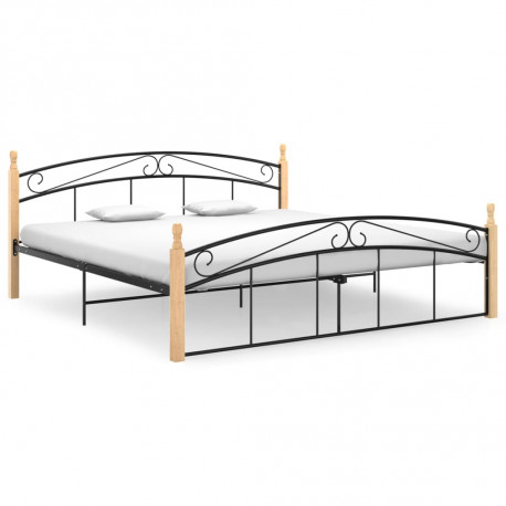 stradeXL Bed Frame Black...