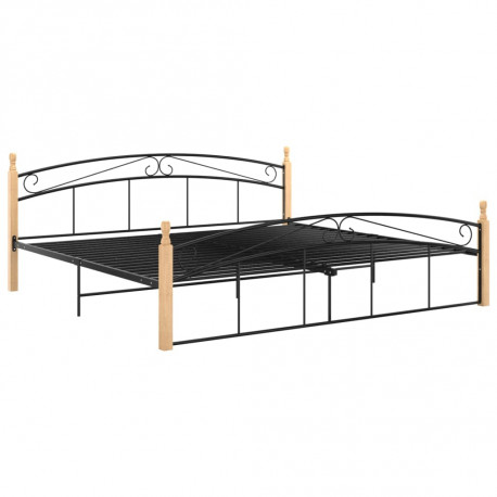 stradeXL Bed Frame Black...