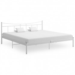 stradeXL Bed Frame White...