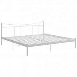 stradeXL Bed Frame White...