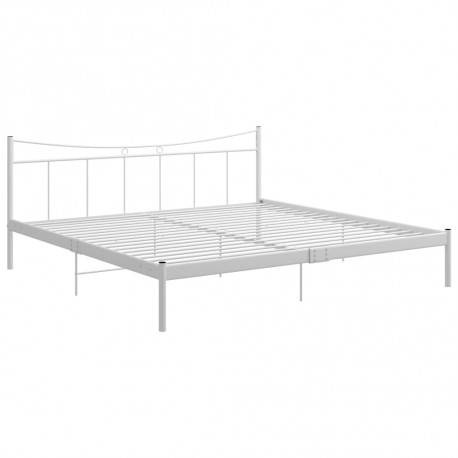 stradeXL Bed Frame White...