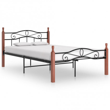 stradeXL Bed Frame Black...