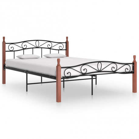 stradeXL Bed Frame Black...