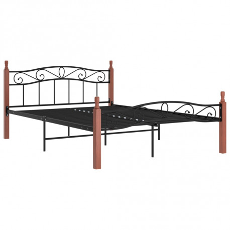 stradeXL Bed Frame Black...